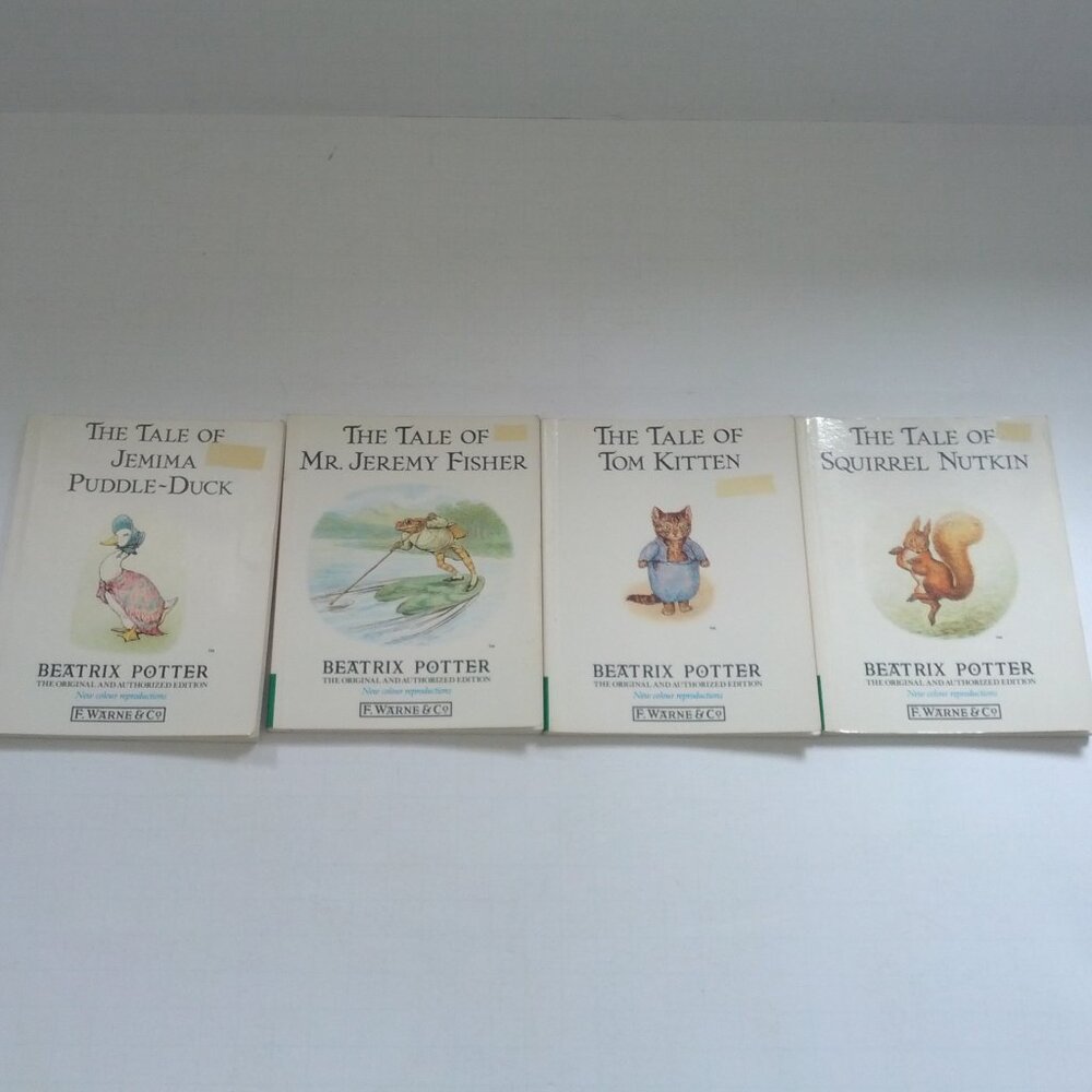 BP gas station promotion Beatrix Potter paperback book lot the tale of Tom